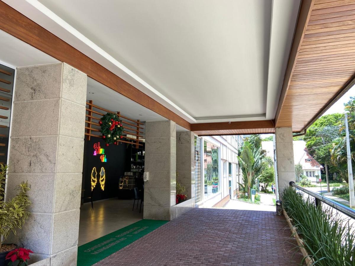 דירות Petrópolis Flat 217 Granja Brasil - Com Piscina Em Itaipava מראה חיצוני תמונה