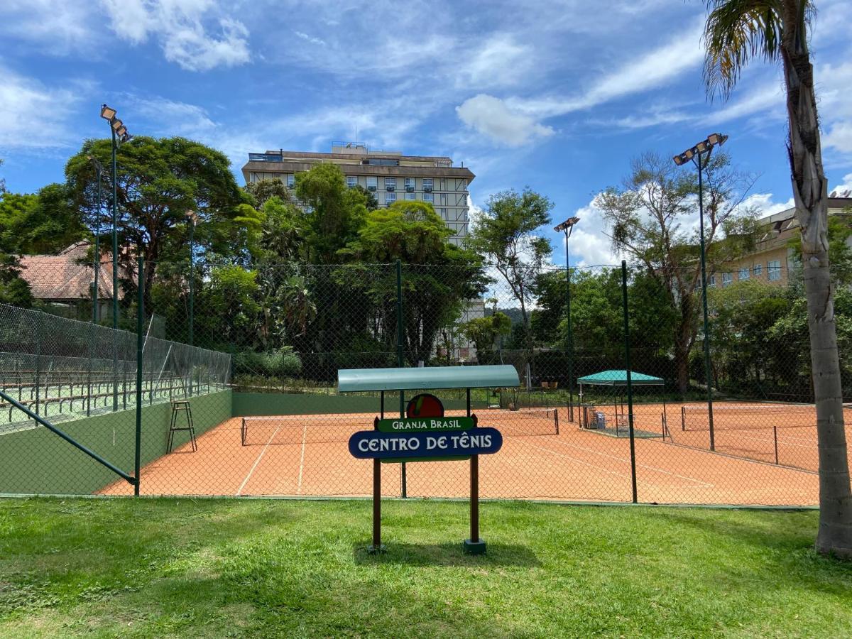 דירות Petrópolis Flat 217 Granja Brasil - Com Piscina Em Itaipava מראה חיצוני תמונה