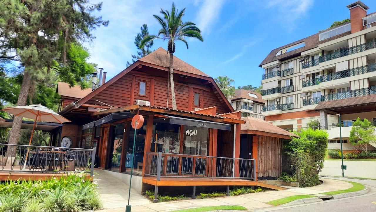 דירות Petrópolis Flat 217 Granja Brasil - Com Piscina Em Itaipava מראה חיצוני תמונה