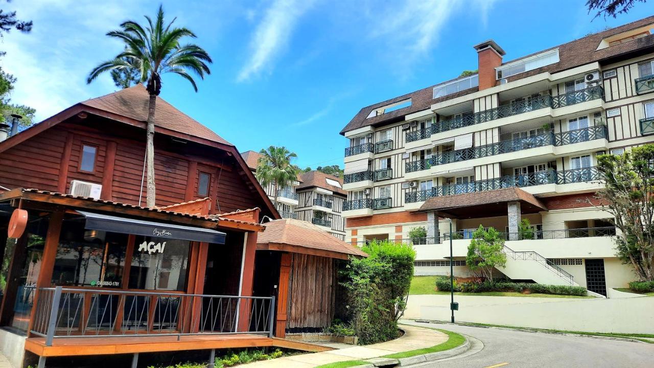 דירות Petrópolis Flat 217 Granja Brasil - Com Piscina Em Itaipava מראה חיצוני תמונה