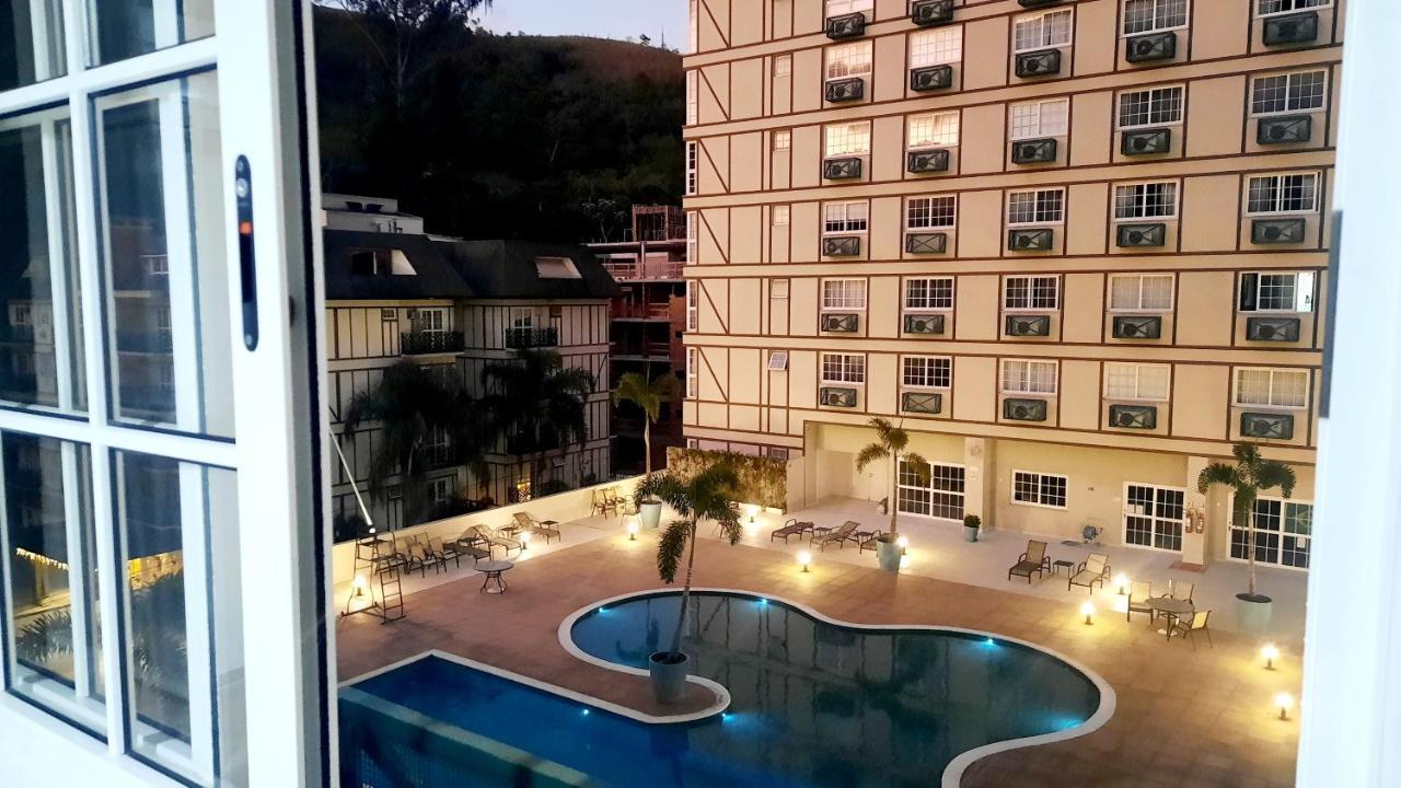 דירות Petrópolis Flat 217 Granja Brasil - Com Piscina Em Itaipava מראה חיצוני תמונה
